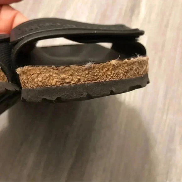 BIRKENSTOCK Tema Black Womens Slide Sandals Slippers Narrow Fit RFSO1E065BK 37 - Picture 10 of 10